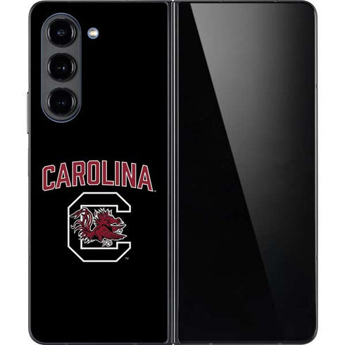 University of South Carolina Athletic Text & Logo Galaxy Z Fold5 5G Skin